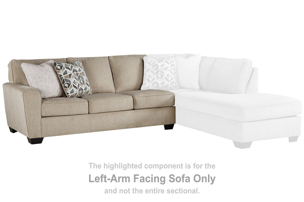 Decelle 2-Piece Sectional with Chaise