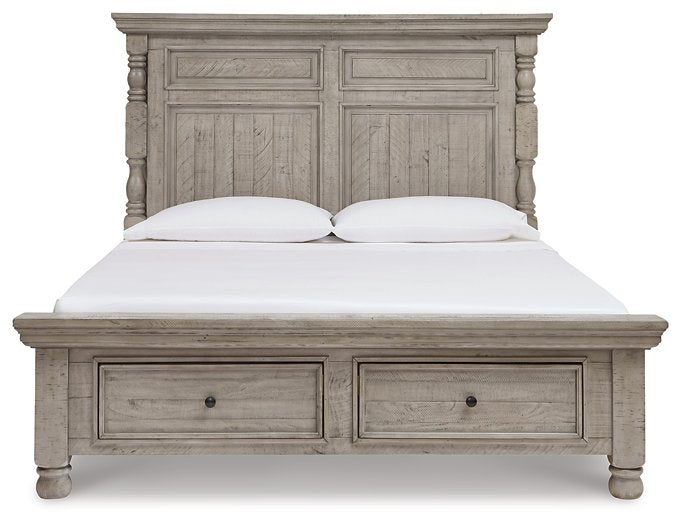 Harrastone Bedroom Set