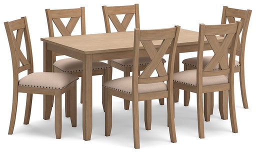 Sanbriar Dining Table and Chairs (Set of 7) image