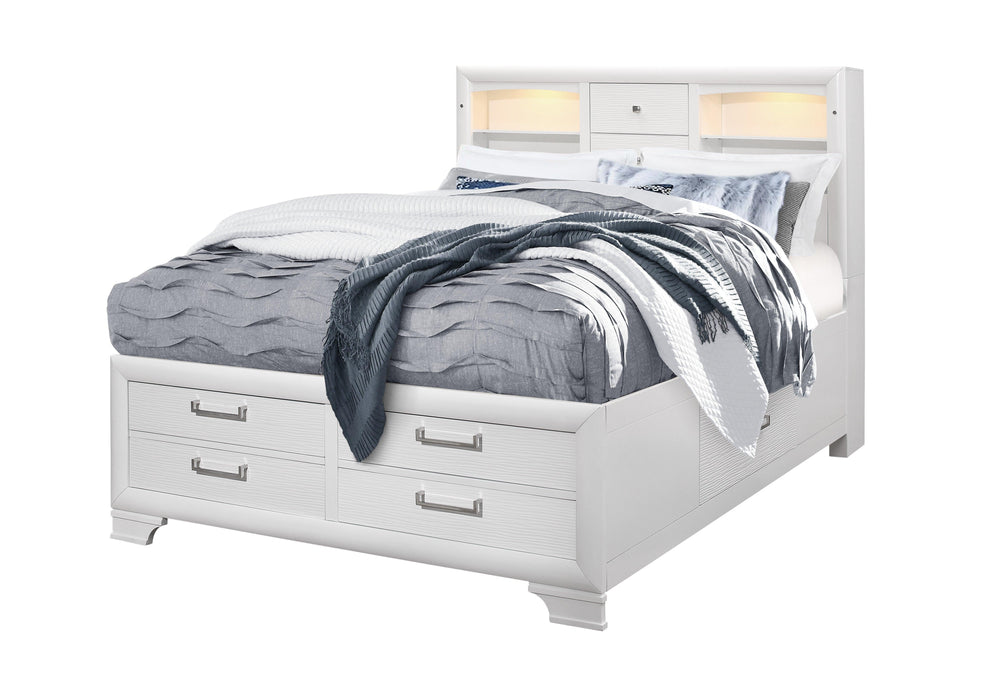 Jordyn White Queen Bed image