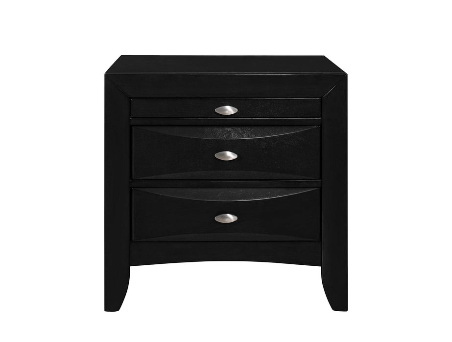 Linda Black Nightstand image