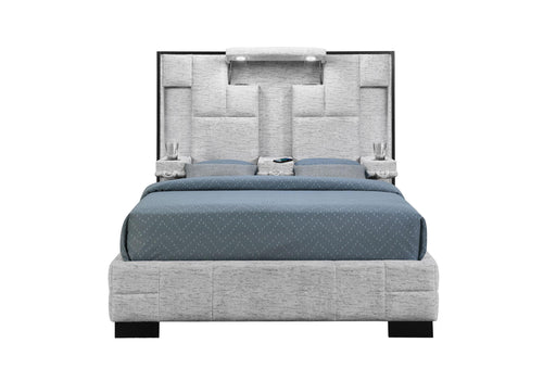 OSCAR GREY QUEEN BED image