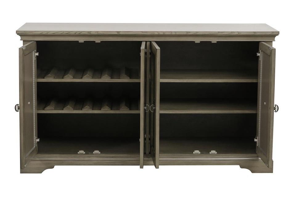 Homelegance Vermillion Server in Gray 5442-40