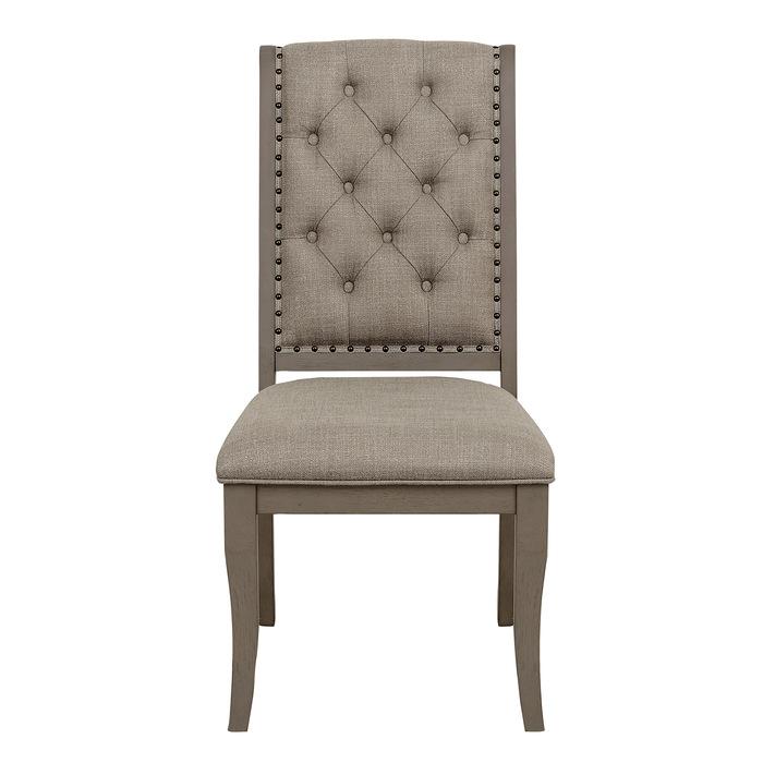 Vermillion Side Chair in Gray (Set of 2) image