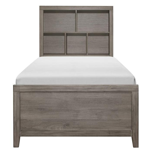 Homelegance Woodrow Twin Platform Bed in Gray 2042NBT-1* image