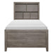 Homelegance Woodrow Twin Platform Bed in Gray 2042NBT-1* image