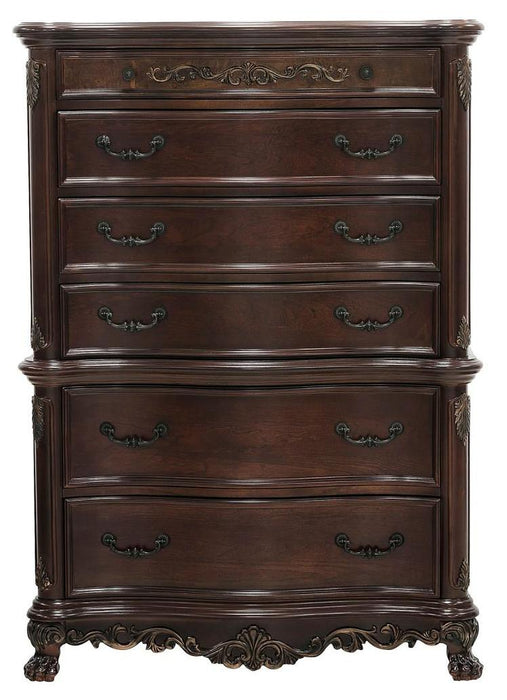 Deryn Park 6 Drawer Chest in Cherry 2243-9