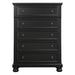 Homelegance Laurelin 5 Drawer Chest in Black 1714BK-9 image