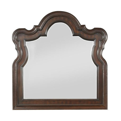 Homelegance Royal Highlands Mirror in Rich Cherry 1603-6 image