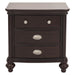 Homelegance Marston 3 Drawer Nightstand in Dark Cherry 2615DC-4 image