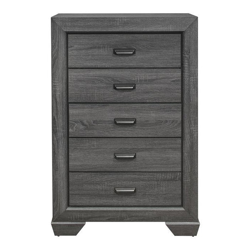 Homelegance Beechnut 5 Drawer Chest in Gray 1904GY-9 image