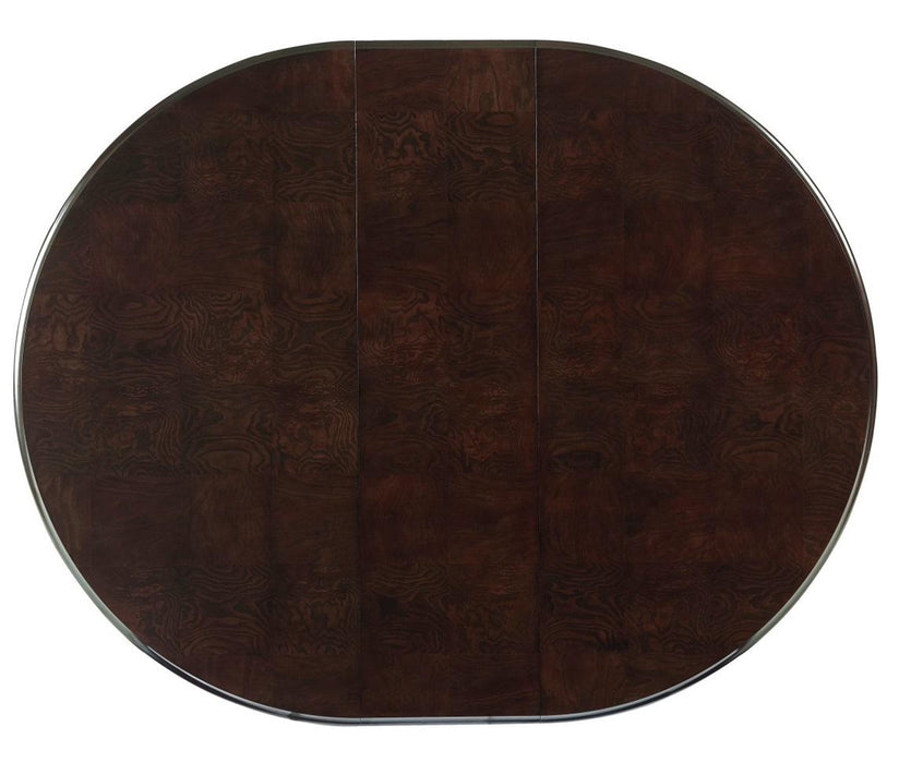 Homelegance Savion Round/Oval Dining Table in Espresso 5494-76*