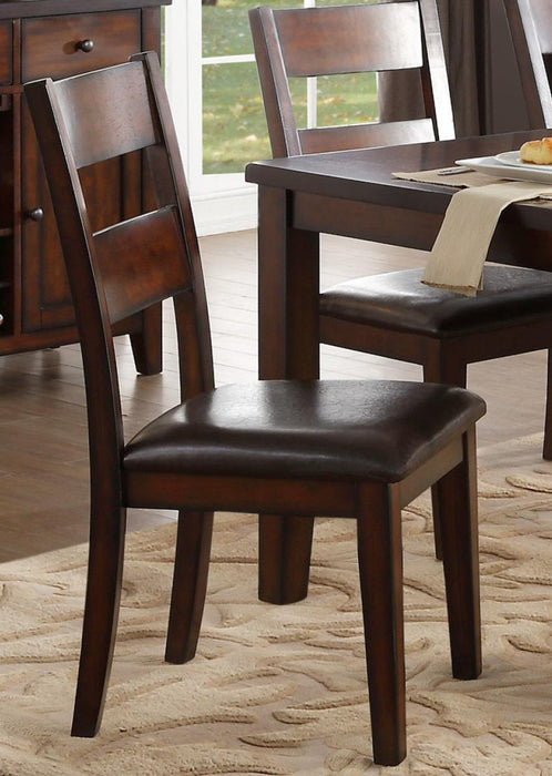 Mantello Side Chair in Cherry (Set of 2)