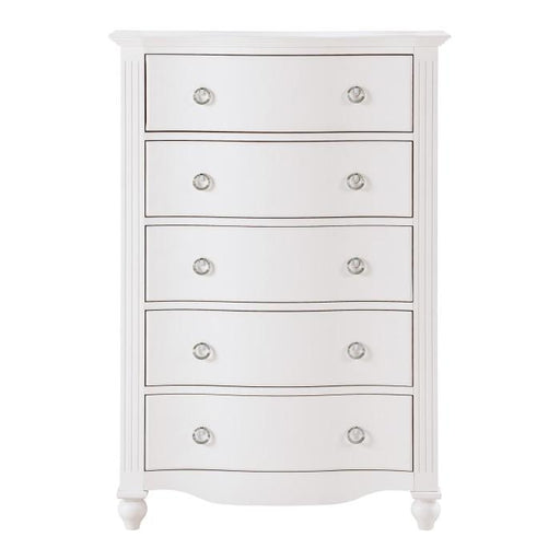 Homelegance Meghan 5 Drawer Chest in White 2058WH-9 image