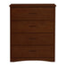 Homelegance Rowe 4 Drawer Chest in Dark Cherry B2013DC-9 image