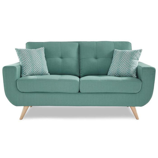 Homelegance Furniture Deryn Loveseat in Teal 8327TL-2 image