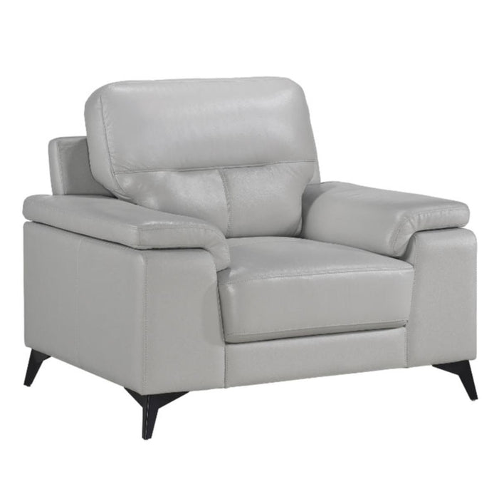 Mischa Chair in Silver Gray 9514SVE-1