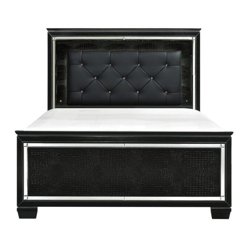 Homelegance Allura Full Panel Bed in Black 1916FBK-1* image