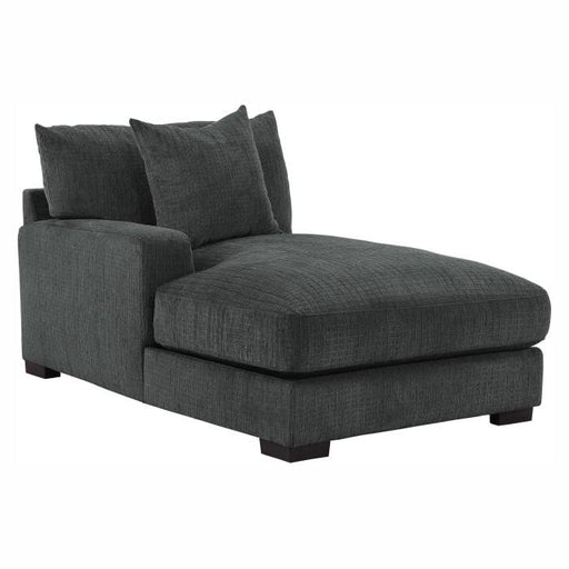 Homelegance Furniture Worchester Left Side Chaise in Gray 9857DG-LC image