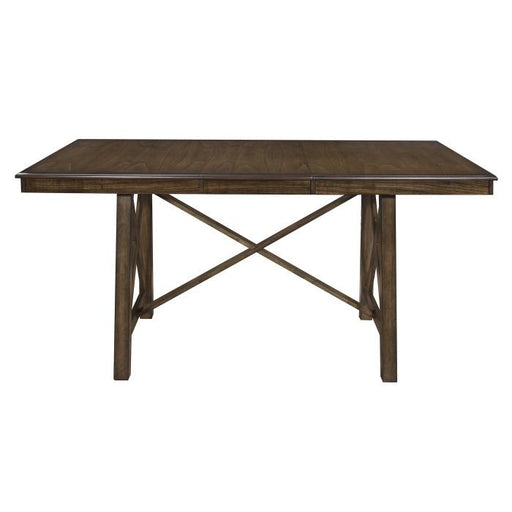 Homelegance Furniture Levittown Counter Height Table in Brown 5757-36 image