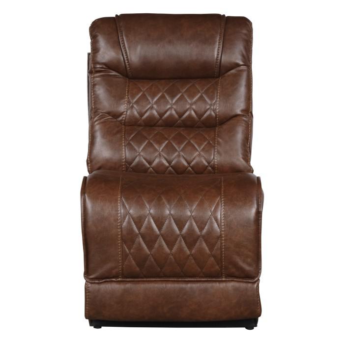 Homelegance Furniture Putnam Armless Chair in Brown 9405BR-AC image