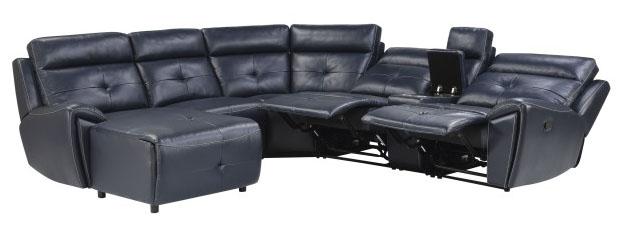 Avenue Right Side Reclining Chair in Navy 9469NVB-RR