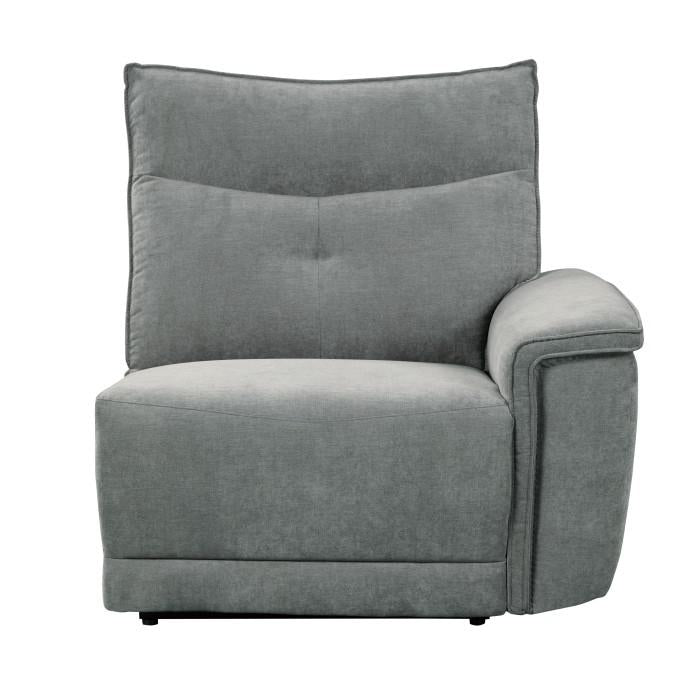 Homelegance Furniture Tesoro Right Side Reclining Chair in Dark Gray 9509DG-RR image