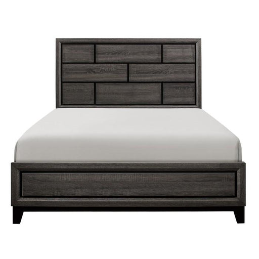 Davi Queen Panel Bed in Gray 1645-1* image