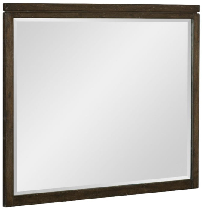 Griggs Mirror in Dark Brown 1669-6