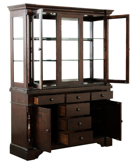 Homelegance Yates Buffet and Hutch in Dark Oak 5167-50*