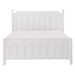 Homelegance Wellsummer Full Panel Bed in White 1803WF-1* image