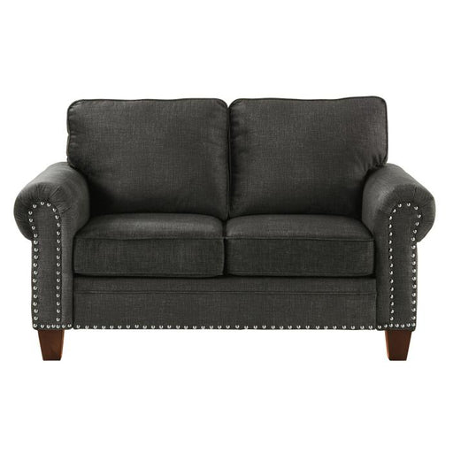 Homelegance Furniture Cornelia Loveseat in Dark Gray 8216DG-2 image