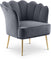 Jester Grey Velvet Accent Chair image