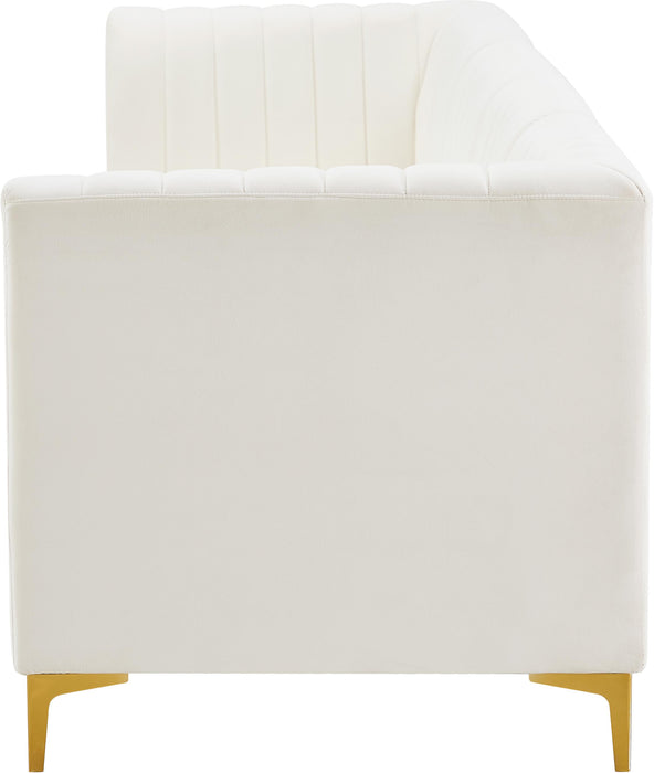 Alina Cream Velvet Modular Sofa