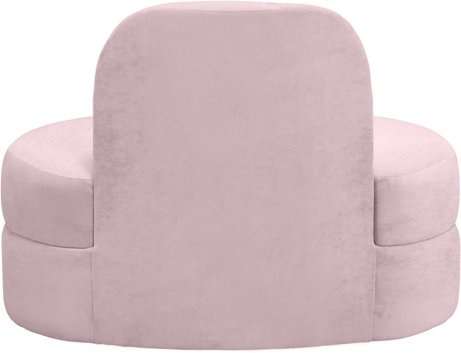 Mitzy Pink Velvet Chair