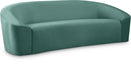 Riley Mint Velvet Sofa image