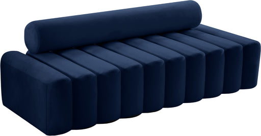 Melody Navy Velvet Sofa image