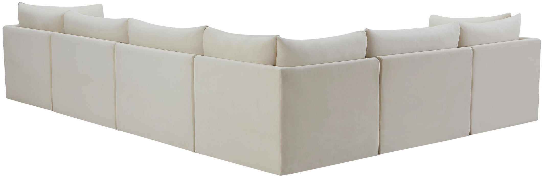 Jacob Cream Velvet Modular Sectional