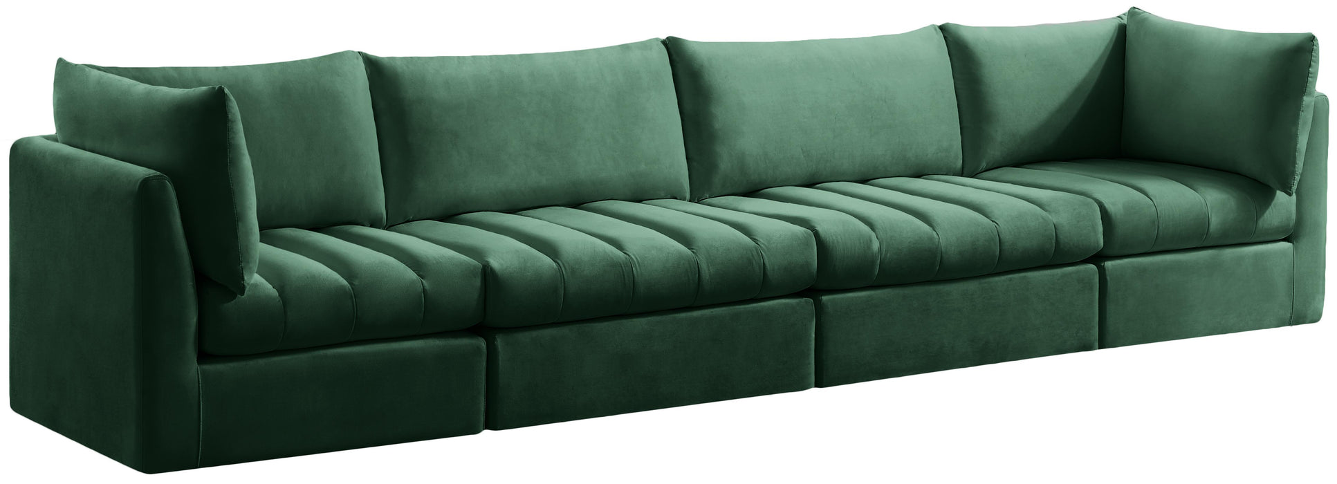 Jacob Green Velvet Modular Sofa