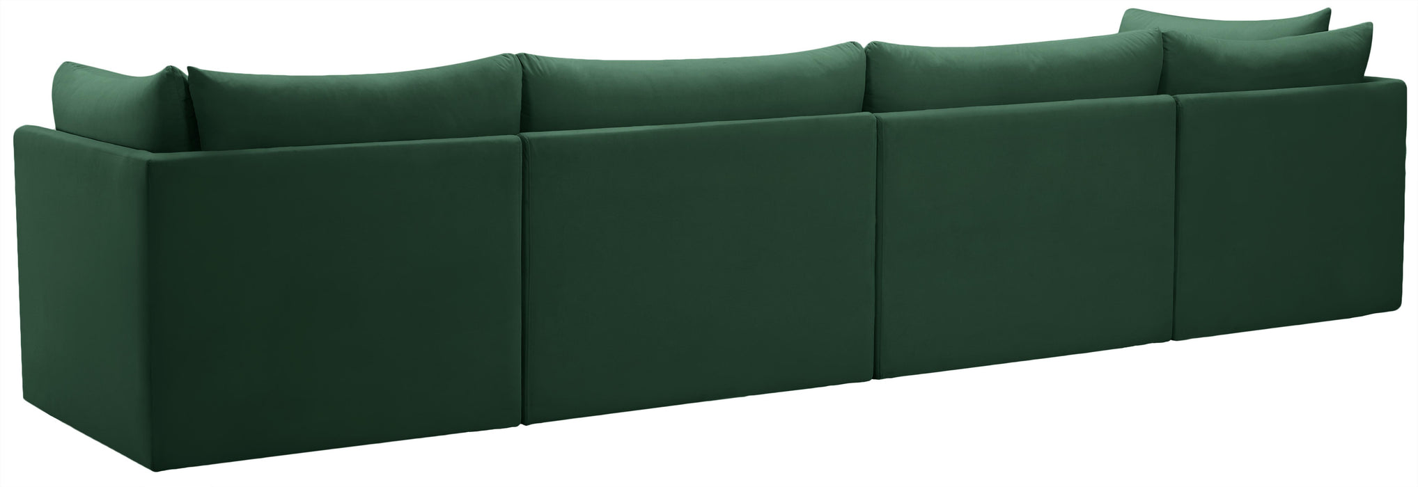 Jacob Green Velvet Modular Sofa