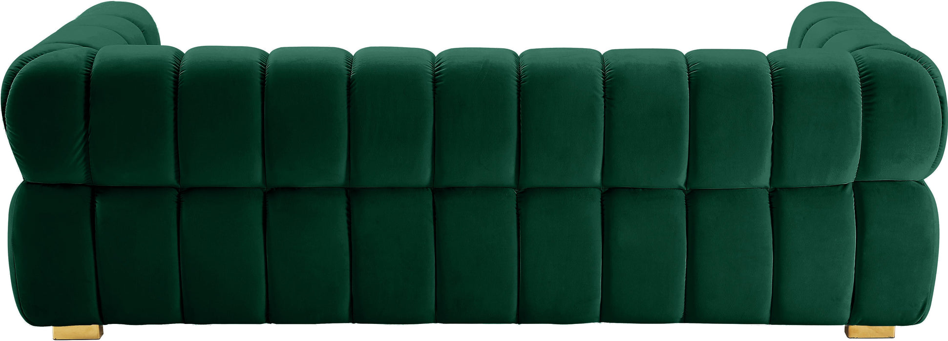 Gwen Green Velvet Sofa