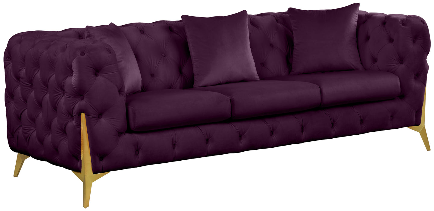 Kingdom Purple Velvet Sofa image