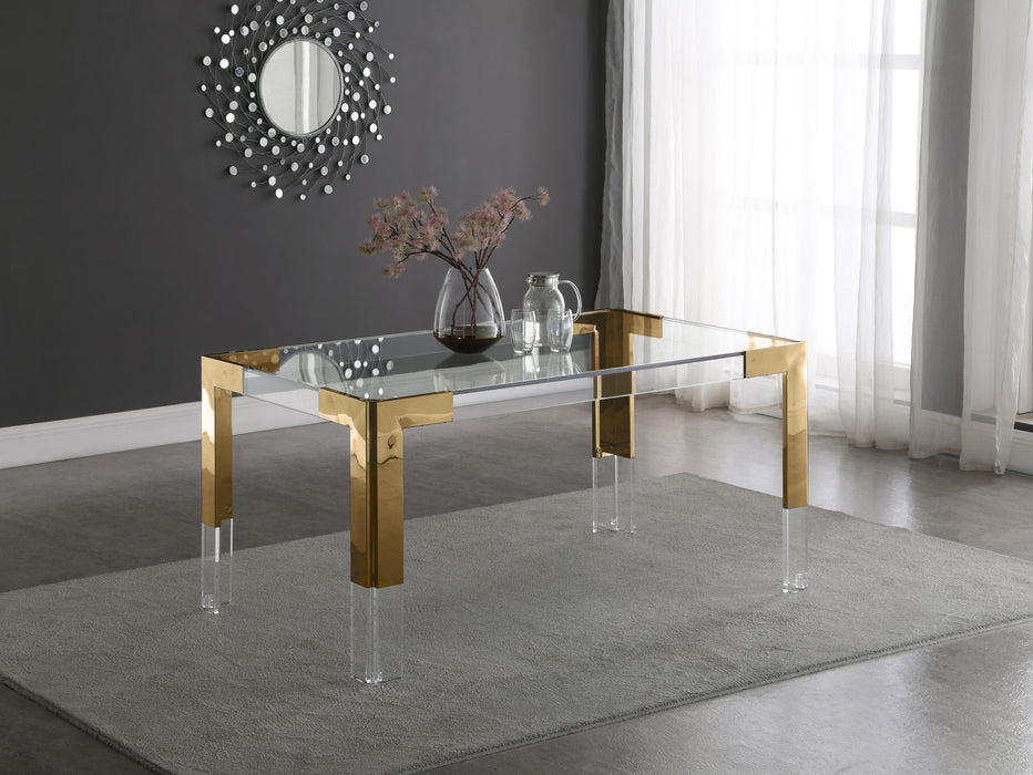 Casper Rich Gold Dining Table