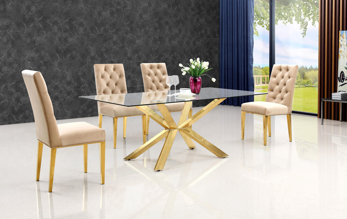 Capri Gold Dining Table