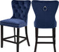 Nikki Navy Velvet Stool image