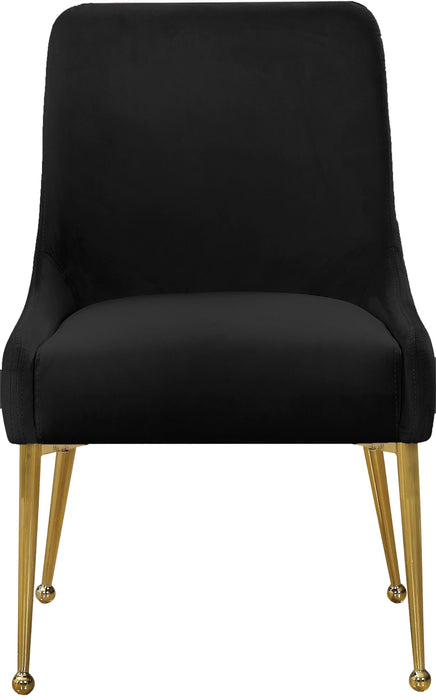 Owen Black Velvet Dining Chair