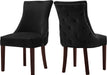 Hannah Black Velvet Dining Chair image