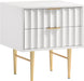 Modernist White Gloss Night Stand image