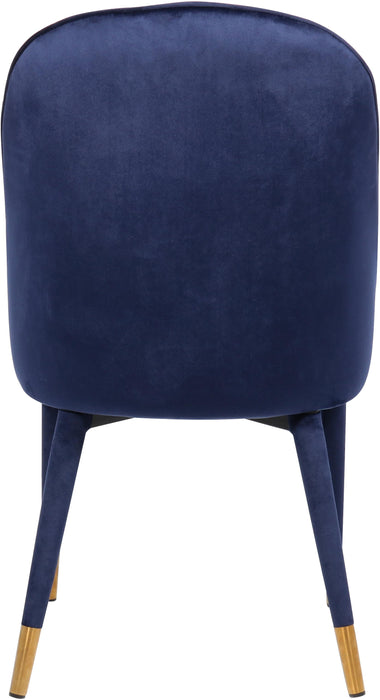 Belle Navy Velvet Dining Chair