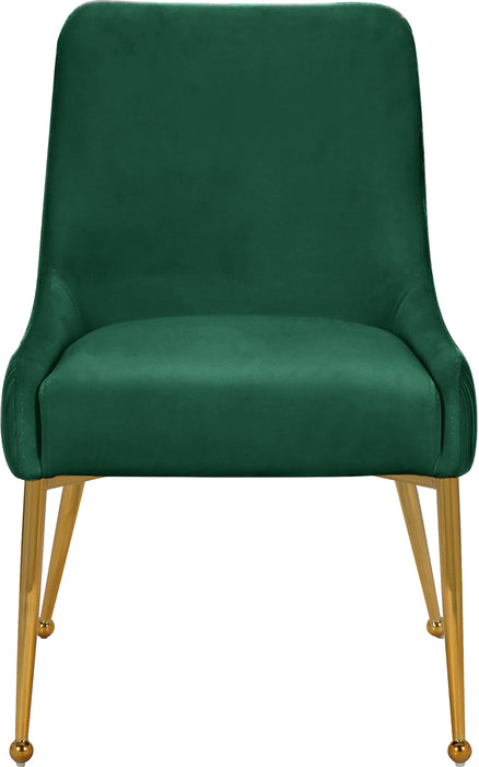 Ace Green Velvet Dining Chair